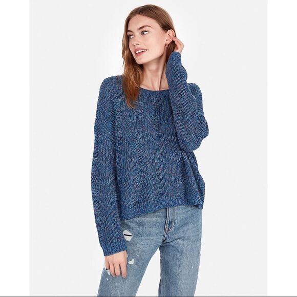 ✨ Cable Knit Split Back Sweater✨ - Picture 1 of 3